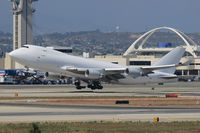 B-18722 @ LAX - China Airlines Cargo B-18722 (FLT CAL5251) departing RWY 25R enroute to Chiang Kai Shek Int'l (RCTP) - Taipei, Taiwan.  This aircraft is brand new and not yet painted in the airline colors. - by Dean Heald