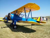 N2158P @ KOSH - Stearman - by Mark Pasqualino