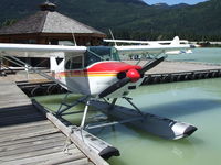 N53PA - Moored at Whistler Air's dock on Green Lake, Whistler, BC - by Andy Reid