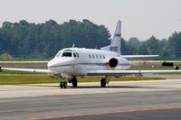N850CC @ PDK - Taxing past Mercury Air Service - by Michael Martin
