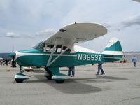 N3653Z @ WVI - 1960 Piper PA-22-150 @ Watsonville Municipal Airport, CA - by Steve Nation