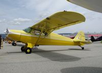 N3550M @ WVI - 1947 Piper PA-12 @ Watsonville Municipal Airport, CA - by Steve Nation
