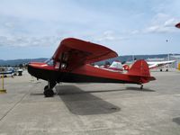 N43258 @ WVI - 1946 Taylorcraft BC-12D @ Watsonville Municipal Airport, CA - by Steve Nation