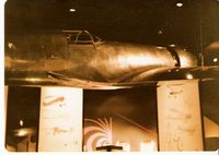 N258Y - 1935 original Hughes H 1-B RACER, Transcontinental non-stop speed record 1937-01-19, 2,490 miles at avg. speed 332 mph over 7 hr.,28min.,25 sec., at National Air & Space Museum - by Doug Robertson