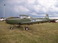 N91717 @ KOSH - Navion - by Mark Pasqualino
