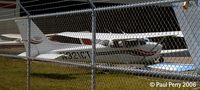 N321CT @ MQI - All fenced in, perhaps for maintenence?