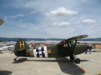 N8601K @ KWVI - 1947 Stinson 108-1 as L-5A - by Steve Nation