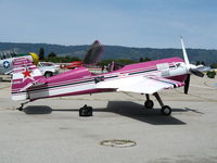 N360MJ @ WVI - 1990 Sukhoi SU-26MX @ fly-in Watsonville, CA - by Steve Nation