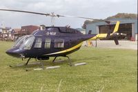 G-NEUF @ EGTB - JetRanger at Booker airfield