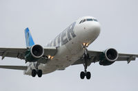 N927FR @ LAX - Frontier Airlines N927FR on final approach to RWY 24R.