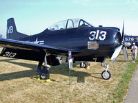 N313WB @ OSH - T-28 at Airventure 2006