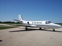 N741T @ KRFD - Cessna 550 - by Mark Pasqualino