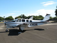 N3828L @ O41 - Brand new Woodland Avn Raytheon A36 Bonanza @ Watts-Woodland Airport, CA - by Steve Nation