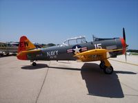 N7038C @ KRFD - North American SNJ-4 - by Mark Pasqualino