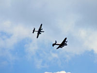 C-GVRA @ OSH - The Lanc arrives at Oshkosh