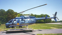 N75SP @ KGED - Former N75SP Bell Long Ranger IV, Ramp DSP Aviation South Barracks - by CLARK