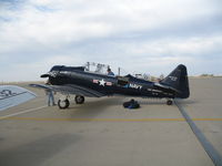 N7475C @ MER - North American SNJ-6B BuAer 82027 painted in - by Steve Nation