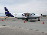 N722FX @ MRY - 195 FedEx 208B @ Monterey, CA - by Steve Nation