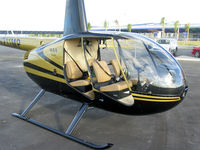 N211MP @ SIG - R-44 Minus Four Doors...Easier for Aerials that way. - by Stephen Amiaga