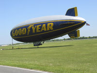 N3A @ FRG - This Goodyear Blimp is a regular at Republic. - by Stephen Amiaga