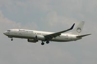 TC-SUO @ BRU - arrival of flight XQ546, descending to rwy 02