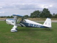 G-AJJU - Luscombe Silvaire 8E Juliet Uniform at Enstone - by Simon Palmer