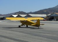 N98425 @ SZP - 1946  Piper J3-C-65 CUB, Continental C90, 90 Hp upgrade, taxi to Runway 22 - by Doug Robertson