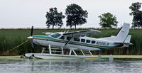 N208LB @ 96WI - Cessna 208 on floats at the seaplane base