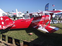 N260BF @ OSH - Pitts S-2C on display at Airventure