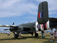 C-GCWM @ OSH - Canadian B-25J - by Jim Uber