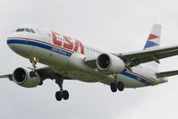 OK-GEB @ LHR - On final RWY27L. - by Andy Graf-VAP