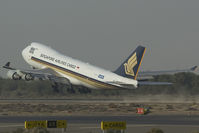 9V-SFD @ SHJ - Singapore Airlines Boeing 747-400F - by Yakfreak - VAP