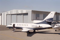 N929ML @ ISP - Falcon 50 at the A&P Ramp - by Stephen Amiaga