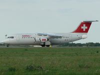 HB-IXU @ LKPR - Avro RJ100
