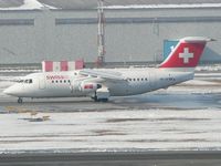 HB-IXF @ LKPR - Avro RJ87