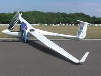 G-BWBY @ EGHL - Schleicher ASH-26E - by Simon Palmer