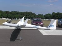 G-IICX @ EGHL - Scempp-Hirth Ventus 2cT - by Simon Palmer