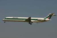 I-DATH @ BRU - arrival of flight AZ156