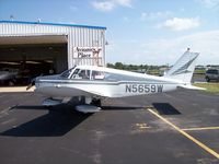 N5659W @ KRFD - Piper PA-28-160 - by Mark Pasqualino