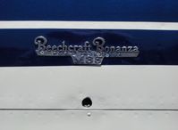 N9753R @ SZP - 1960 Beech M35 BONANZA, cast logo - by Doug Robertson