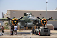N30801 @ CMA - 1944 North American B-25J N30801 Executive Sweet at the wash rack at Camarillo Airport (CMA).