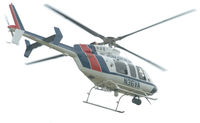 N36VA - 2001 Bell 407 belongs to the Virginia State Police and was searching for an escaped prisoner from a road gang Rt. 58 West of Danville Va. - by Richard T Davis