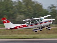 HB-CYK @ BSL - making a go-around on runway 16 - by eap_spotter