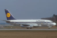 D-ABFB @ FRA - Lufthansa Boeing 737-200 in old colors