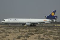 D-ALCK @ SHJ - Lufthansa Cargo MD11 at SHJ - by Yakfreak - VAP