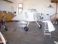 N1116D @ C77 - Cessna 140A project  Fuselage painted