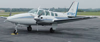 N77BC @ DAN - 1975 Beech 58 in Danville Va. - by Richard T Davis