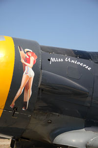 N8540P @ CMA - Nose art on N8540P Miss Universe