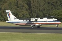 N377AT @ SJU - American Eagle ATR72