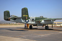 N30801 @ CMA - 1944 North American B-25J N30801 Executive Sweet on the ramp after her bath at Camarillo Airport (CMA).